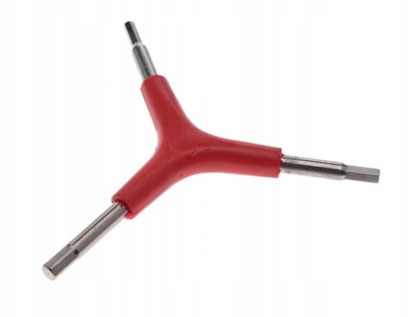 

Klucz imbusowy typu Y 4,5,6 mm