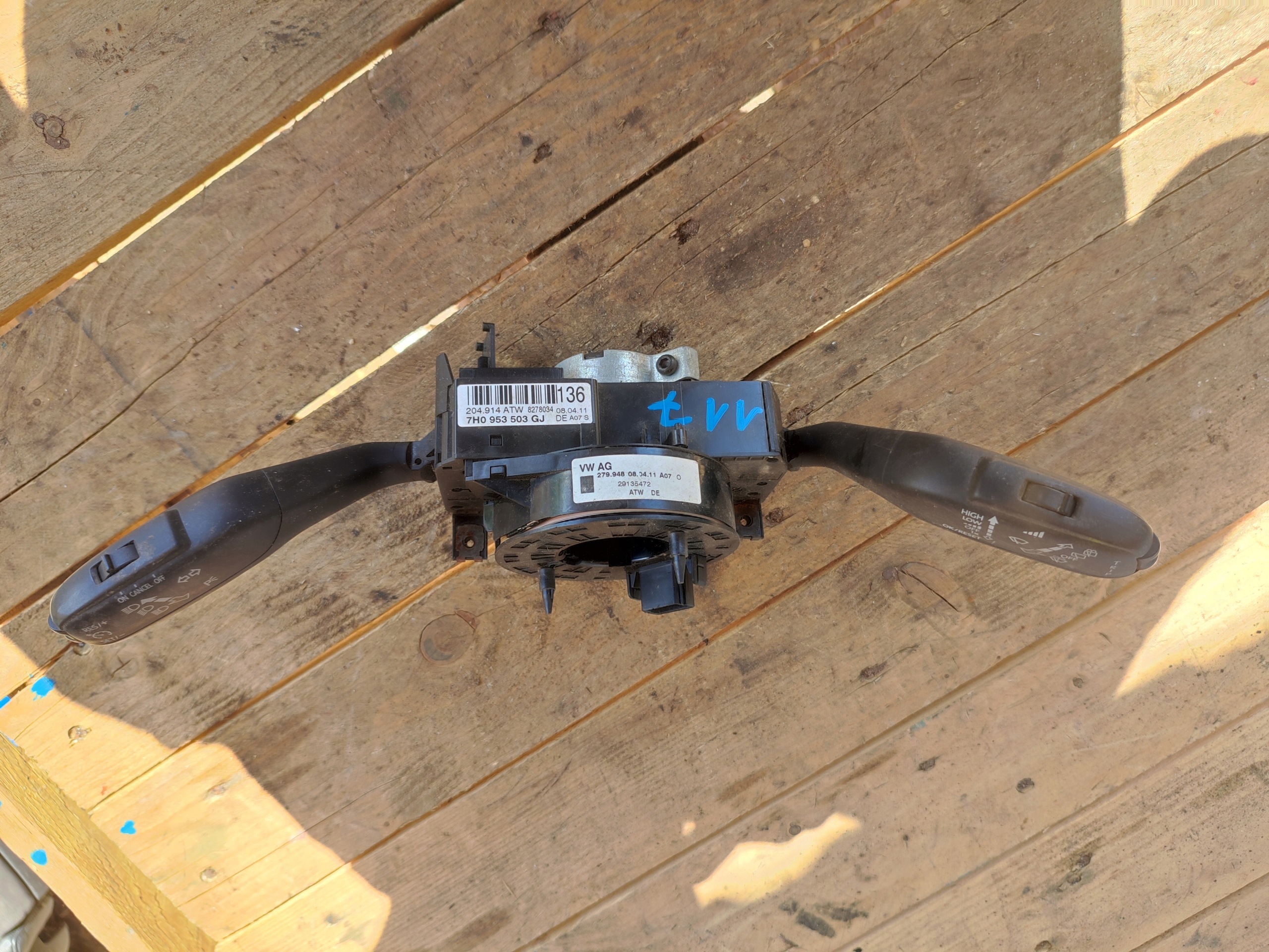 DEVIO LUCI TERGICRISTALLO TERGI DEVIO LUCI DEVIO SEAT IBIZA IV 7H0953503GJ