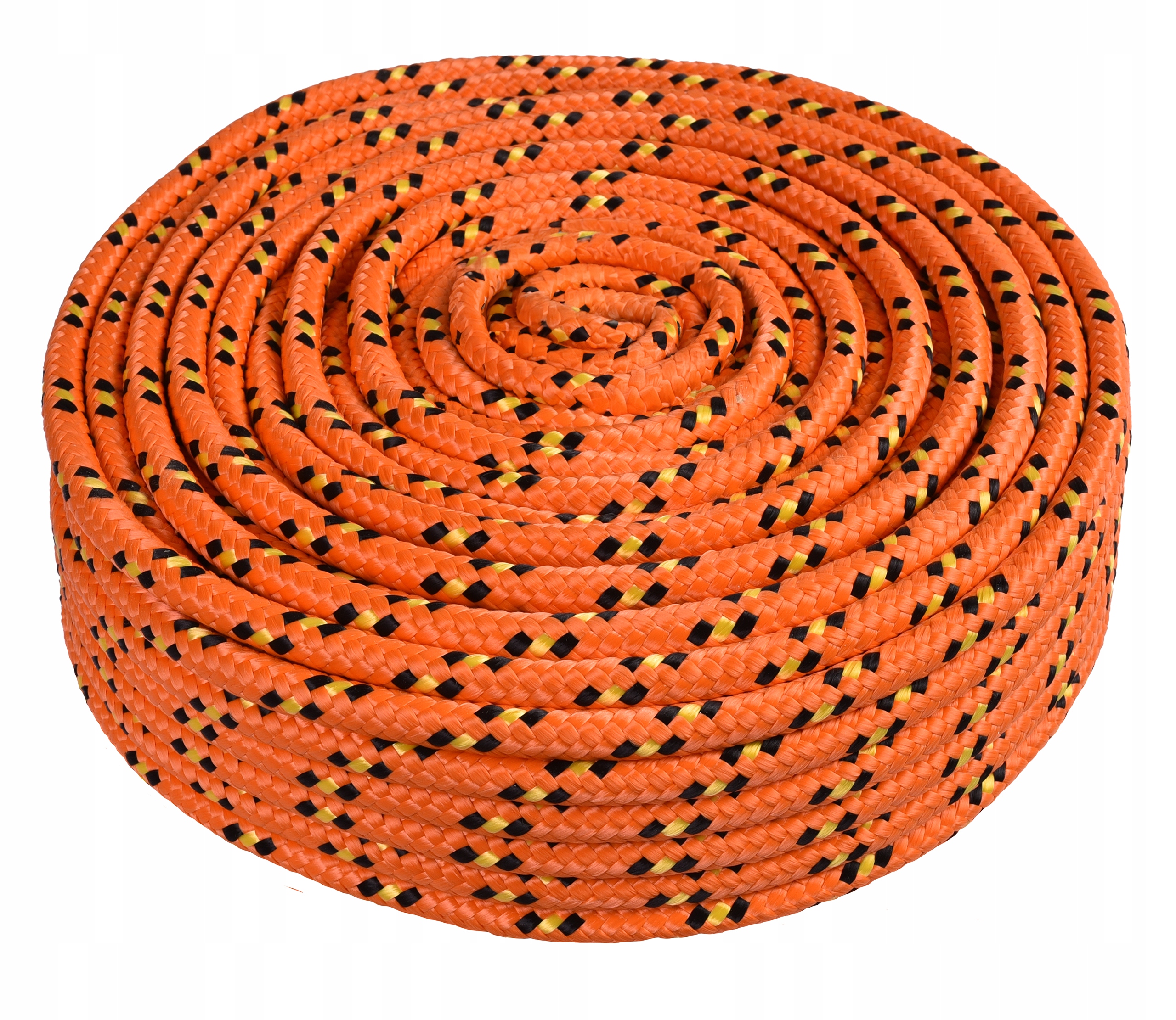 Lano Linka Polypropylenové Pletené Silné Orange 10 mm 200 m