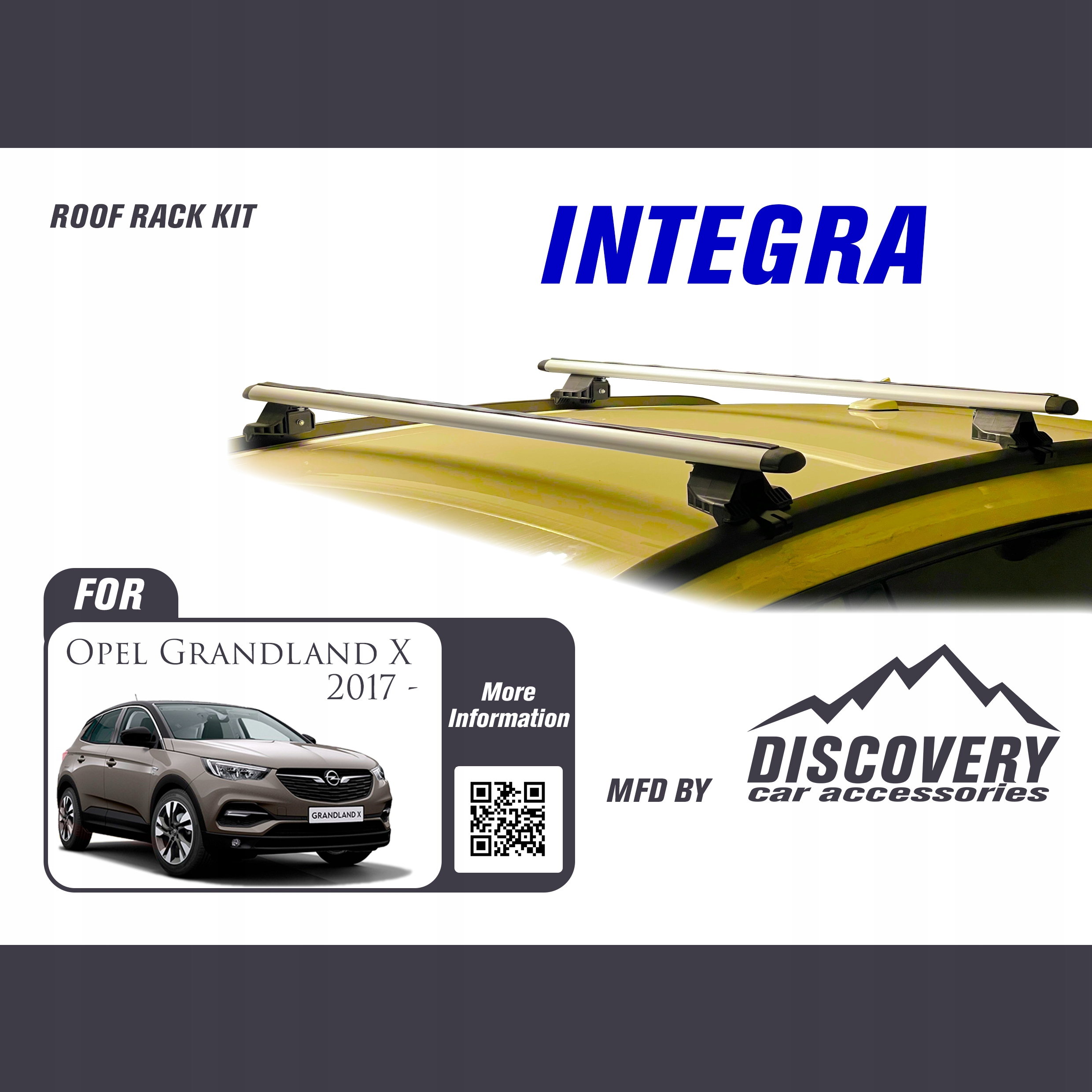 Strešný nosič Intl pre Opel Grandland X 2017