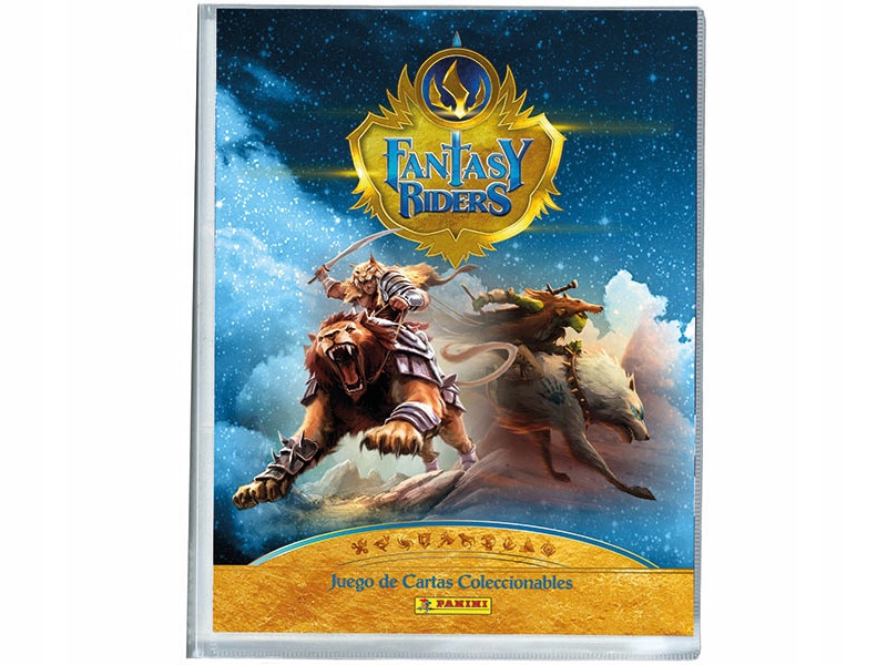 Fantasy Riders Panini Album + 396 kart KOLEKCJONERSKICH KOMPLET