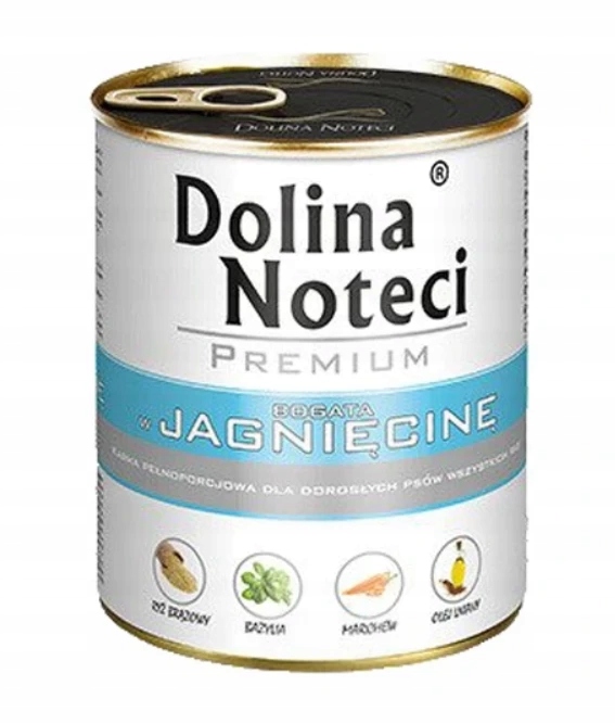 DOLINA NOTECI PREMIUM ZESTAW Karmy mokrej dla PSA mix smaków 10x800g Waga produktu 8 kg