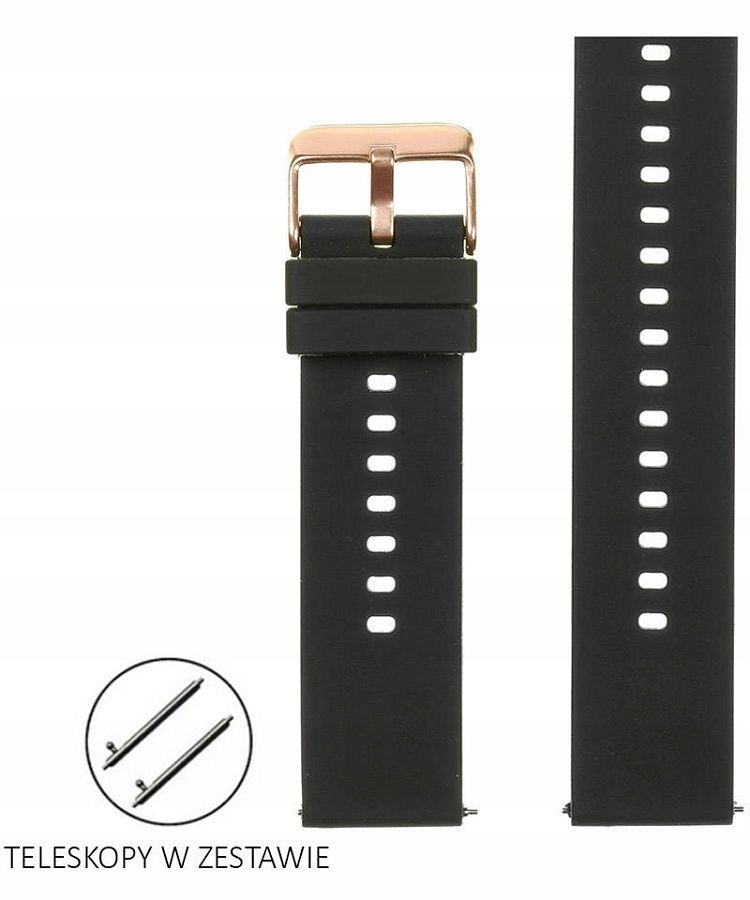 Pásek Pacific Silicone 22 mm
