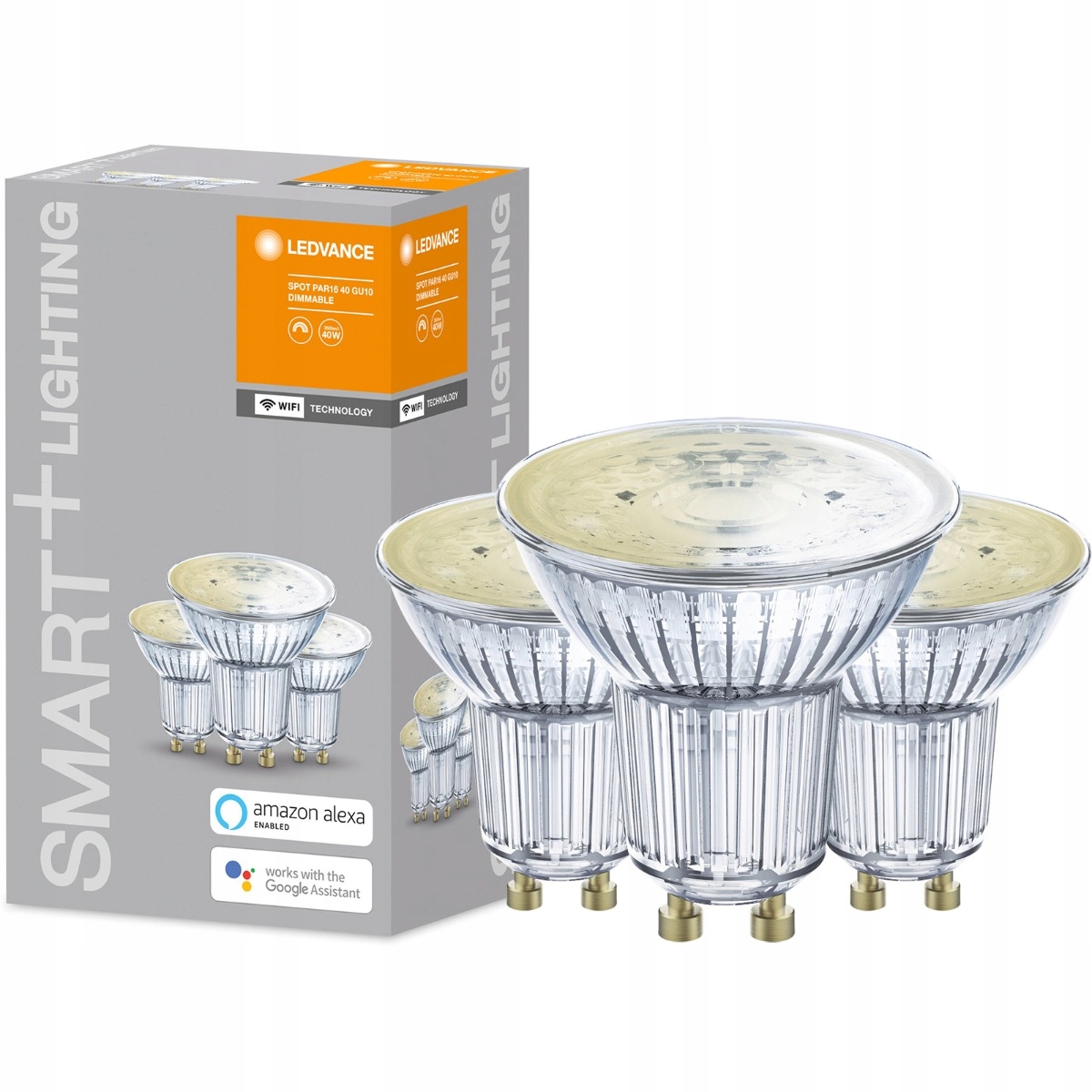 

3x Żarówka Led GU10 5W 827 Smart+ WiFi Ledvance