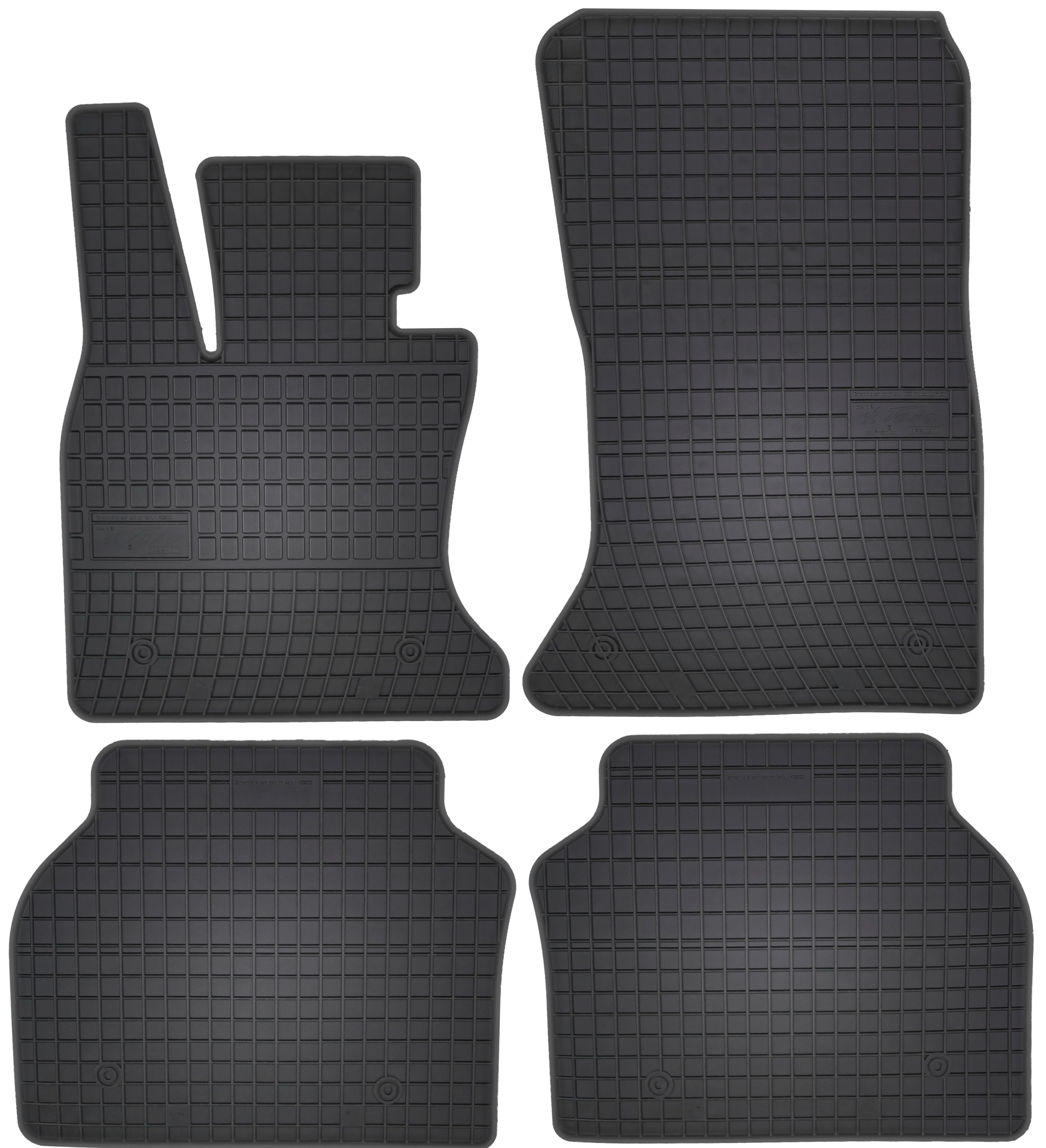 Килимки Фрогум резинові 402300 4 el.