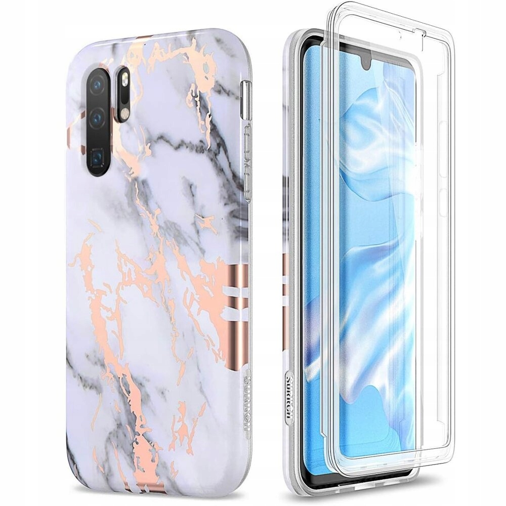 Pouzdro Suritch pro Huawei P30 Pro s pancéřovou ochrannou fólií na displej a kryt