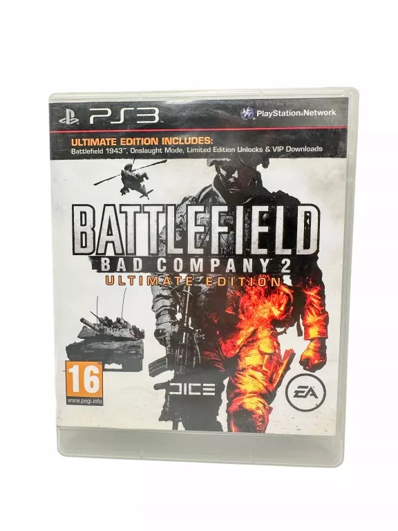 BATTLEFIELD BAD COMPANY 2 ULTIMATE EDITIO PLAYSTATION 3 (PS3) PUDEŁKOWA