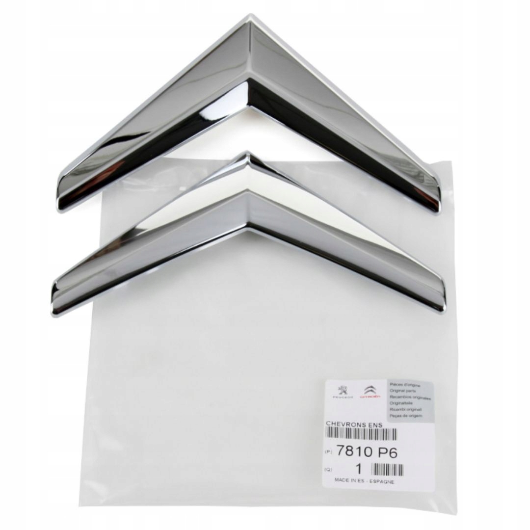 Logo Emblém Přední Citroen C3 05-10 Originální Pes 7810P6