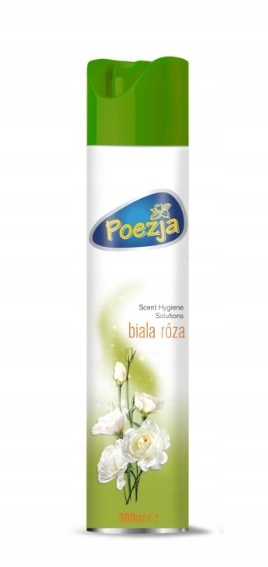 

Poezja, Odświeżacz powietrza Biała róża, 300 ml