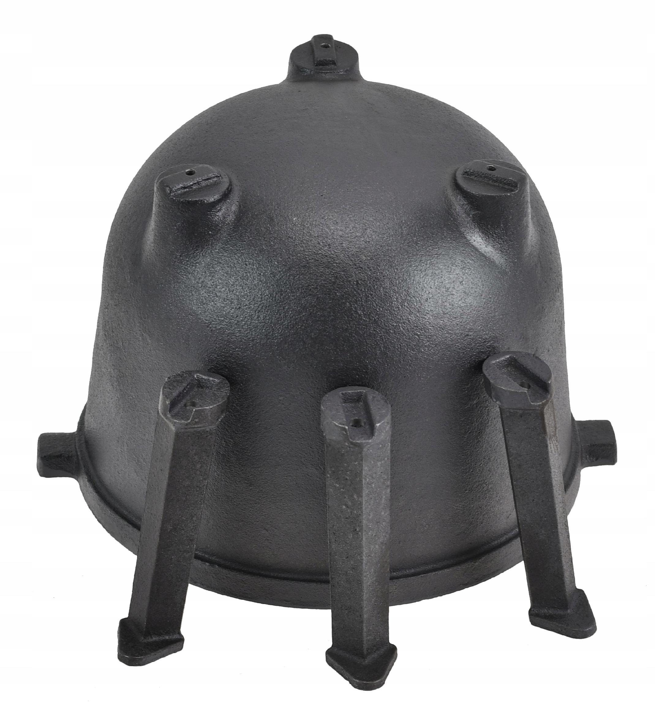 KOCIOŁEK ŻELIWNY STOJĄCY 11L MYŚLIWSKI WĘGIERSKI ROSSNER GARNEK NA OGNISKO Pojemność 10 l