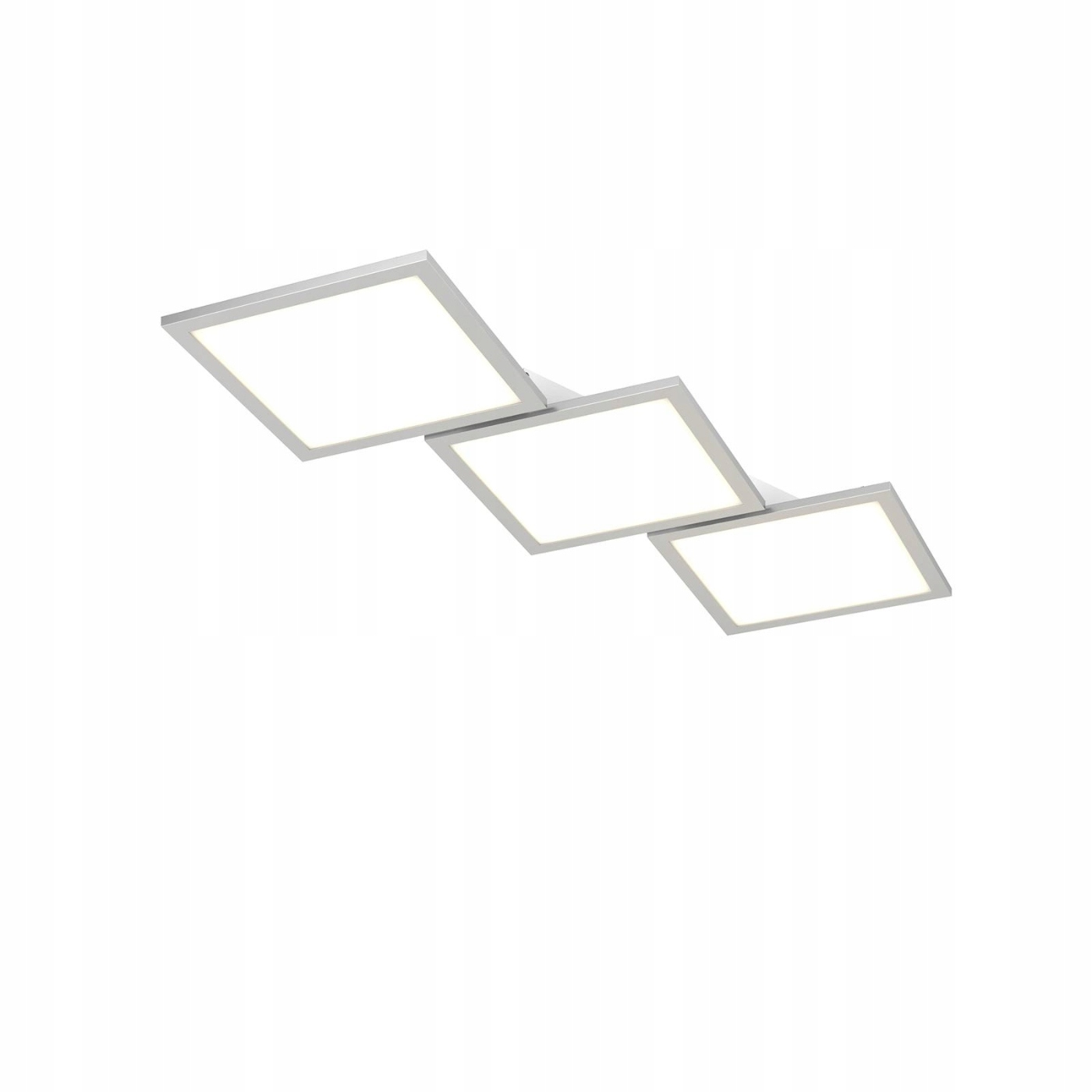 Lucande Lampa sufitowa Led Ilira, 3-punktowa, srebrny, Cct, ściemniany