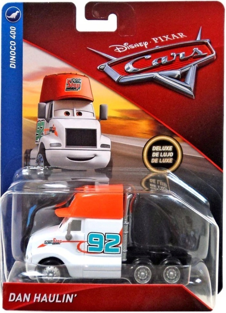

Mattel Cars Auta Don Haulin #92 Sputter Stop 1:55