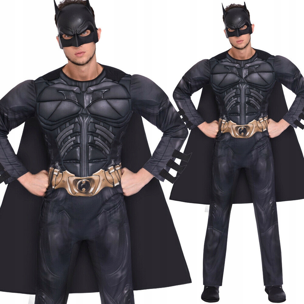 Kostium Strój Przebranie Batman Mroczny Rycerz Karnawał Bal M