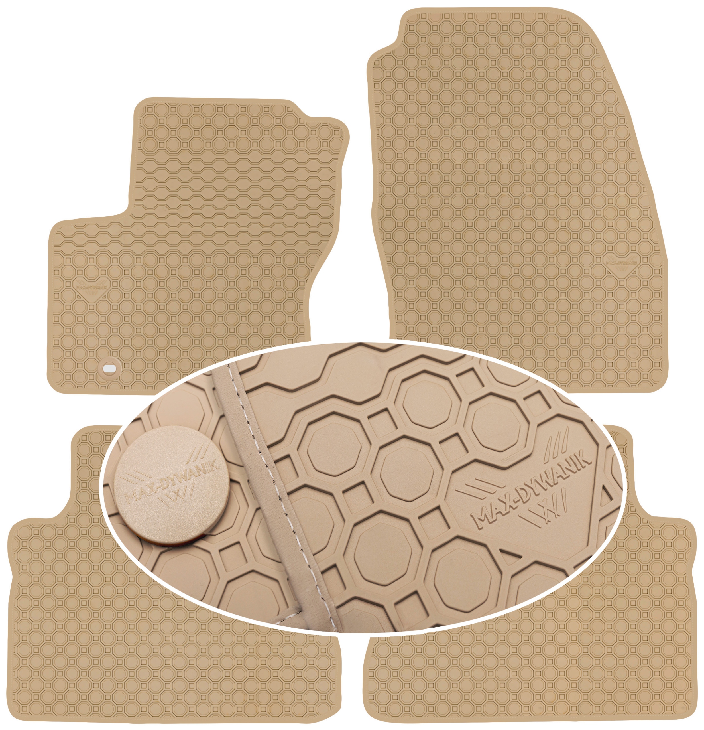 Ford C-Max II 5os 2010-2012 Koberce Béžové