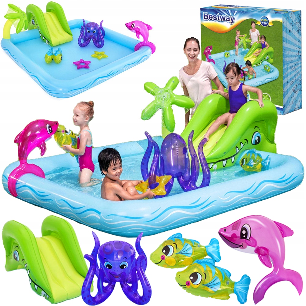 

Wodny Plac Zabaw Dla Dziecka Basen Zjeżdżalnia XXL