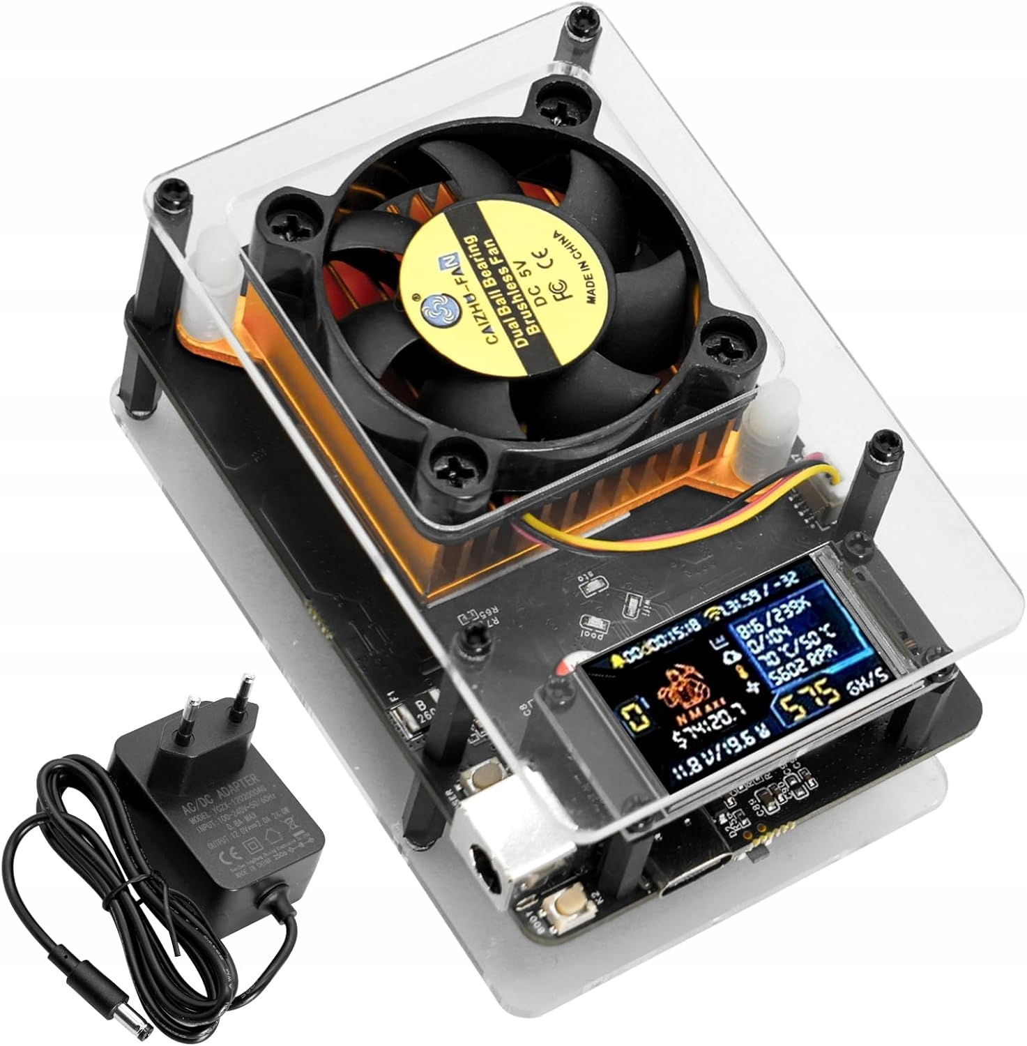 NerdMiner Miner Bitcoin Miner RUIZHI Solo 500GH/s 20 J/TH M2083 • Cena,  Opinie - Allegro