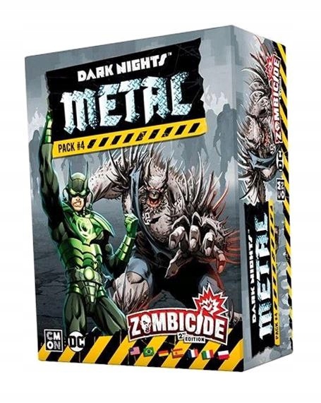Zombicide: 2 Ed. Dark Nights Metal Pack 4 Cmon