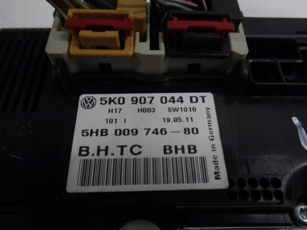 VW TOURAN GOLF VI PASSAT B7 UNITE COMMANDE CLIMA