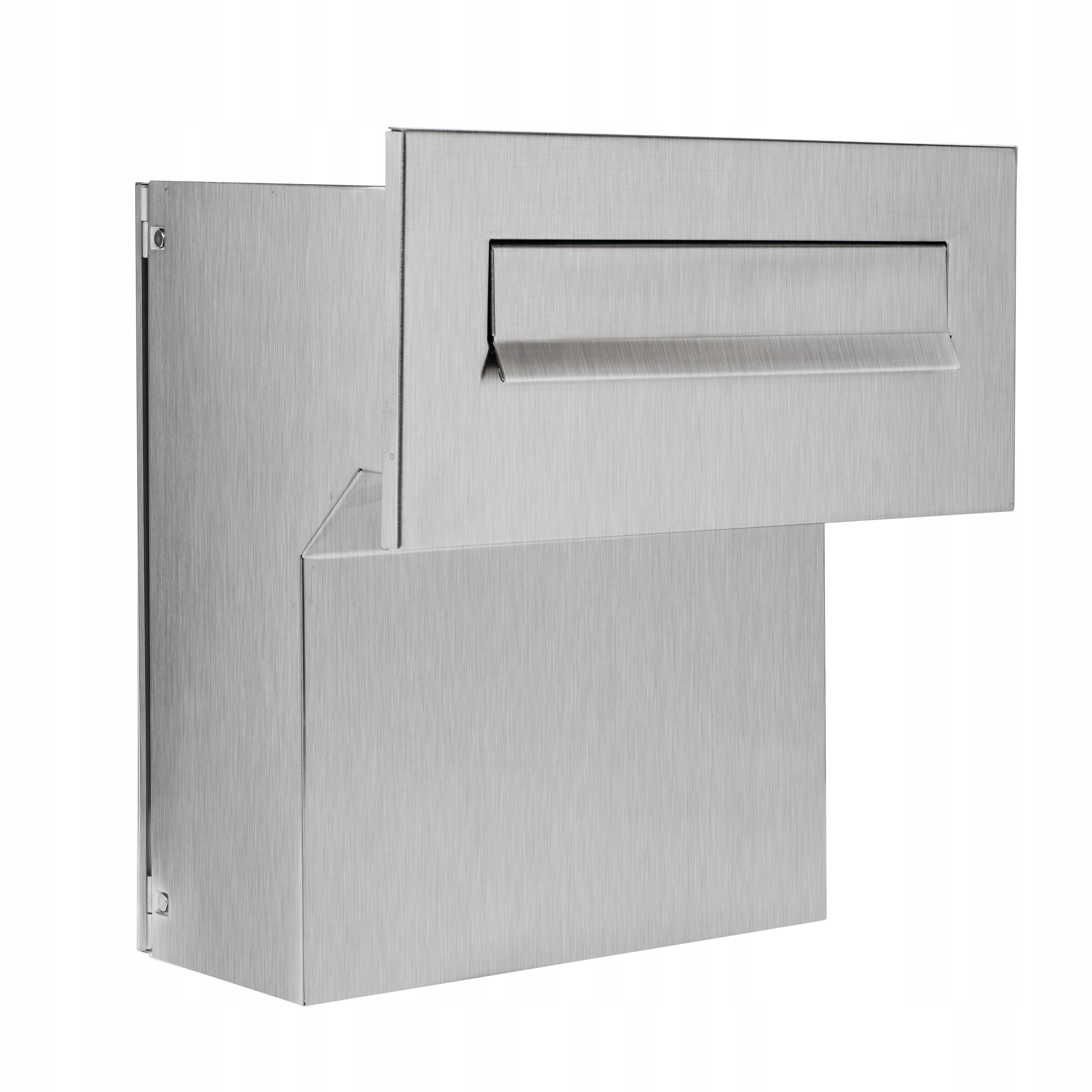 

Skrzynka Na Listy Przelotowa Inox Do Wmurowania