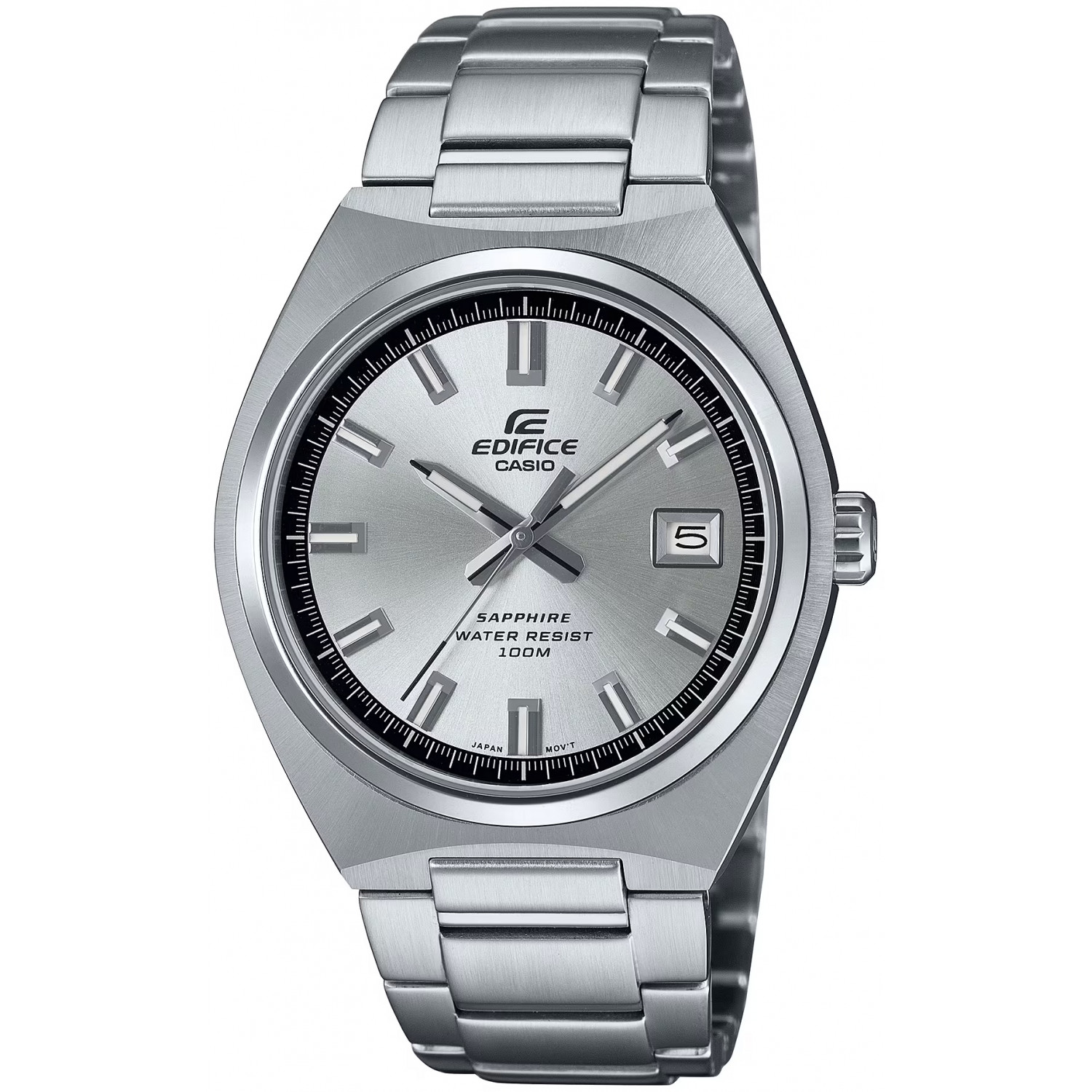 Casio Edifice EFB-109D-7AVEF 100 m Stříbrný