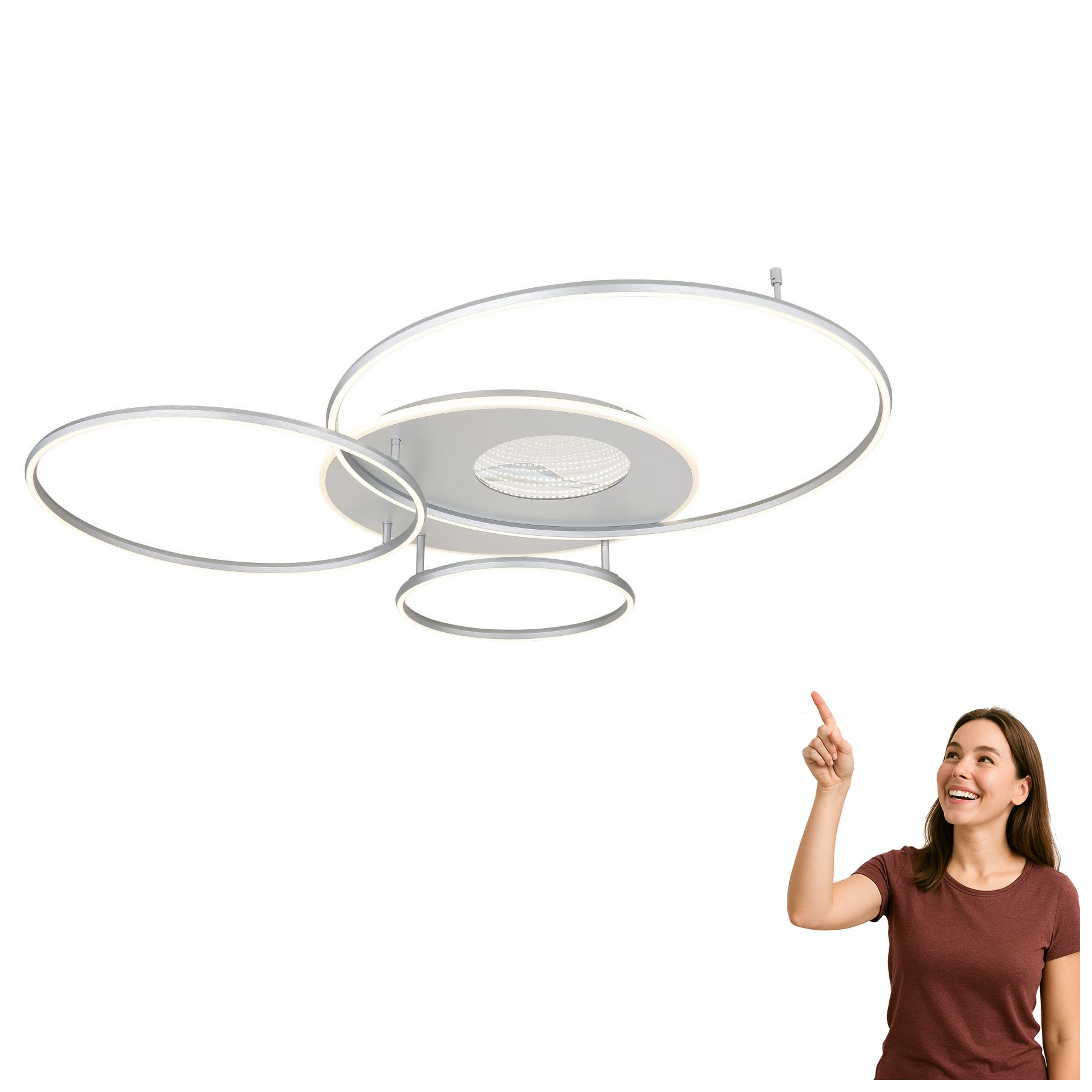 Led stropná lampa 70W Invertina 48466-70A Globo