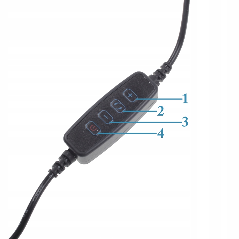 LAMPA PIERŚCIENIOWA LED STATYW SELFIE MAKIJAŻ SMARTFON Moc żarówki/świetlówki 30 W