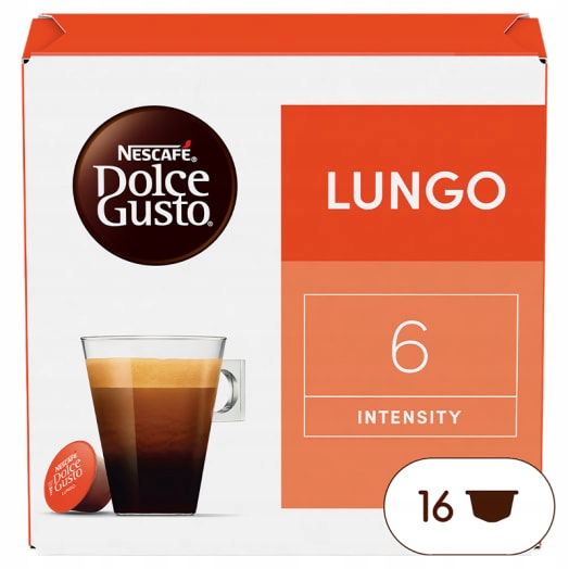 Levně Nescafé Dolce Gusto Lungo Káva v kapslích (16 kapslí)
