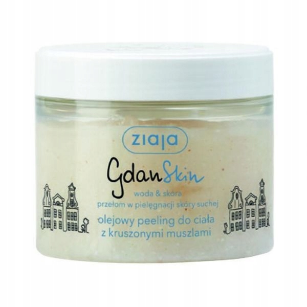 ZIAJA GDANSKIN OLEJOWY PEELING DO CIAŁA Z MUSZLAMI Typ peeling