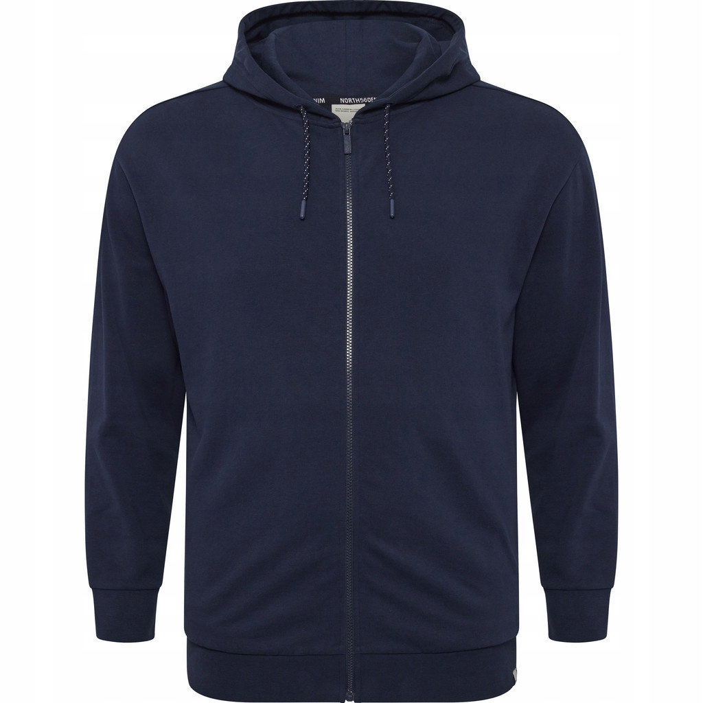 North Latitude mikina pánská full zip sweat 8XL tmavě modrá