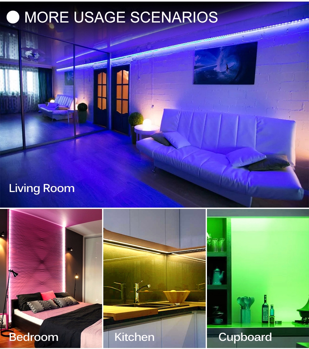 TAŚMA LED 5050 RGB TV USB BLUETOOTH 2m Rodzaj taśma podświetlająca