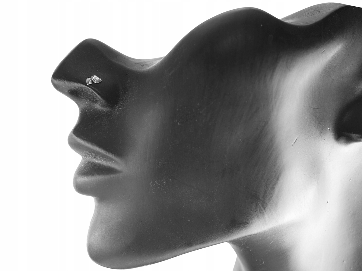 VERSIL kolczyk nos rybka do nosa SREBRO 0,925 Marka Inna marka