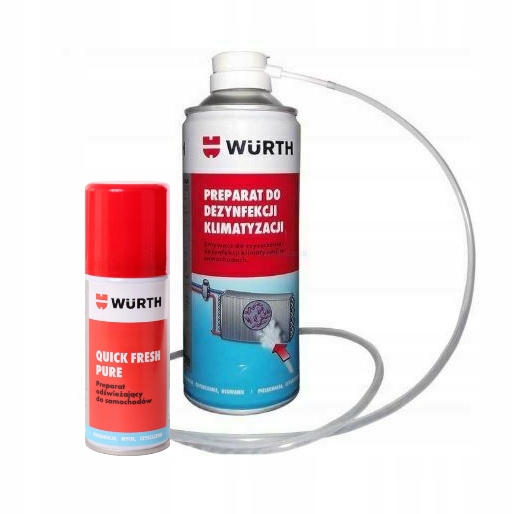 WURTH КОНДИЦІОНЕР + ОСВІЖУВАЧ КОМПЛЕКТ