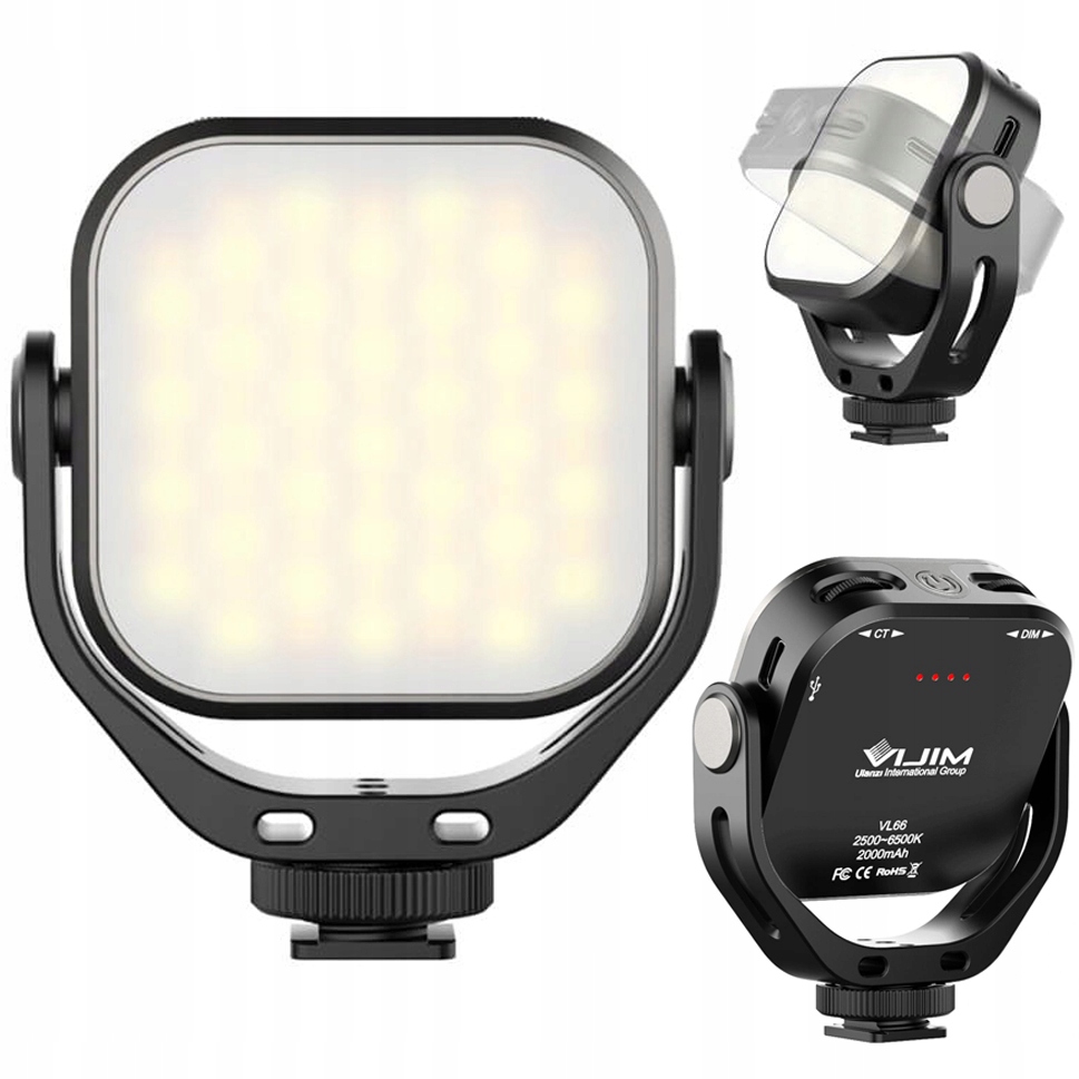 Led diodová otočná lampa s regulací výkonu Video