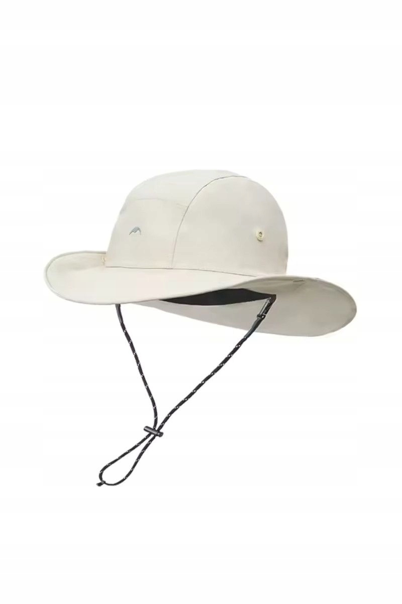 Turistický klobouk Naturehike Waterproof Wide Brimmed Hat bílý L