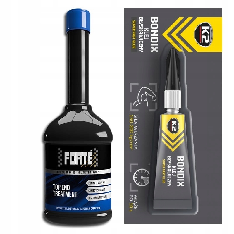 

Forte Top End Treatment Poprawia Właściwości Oleju