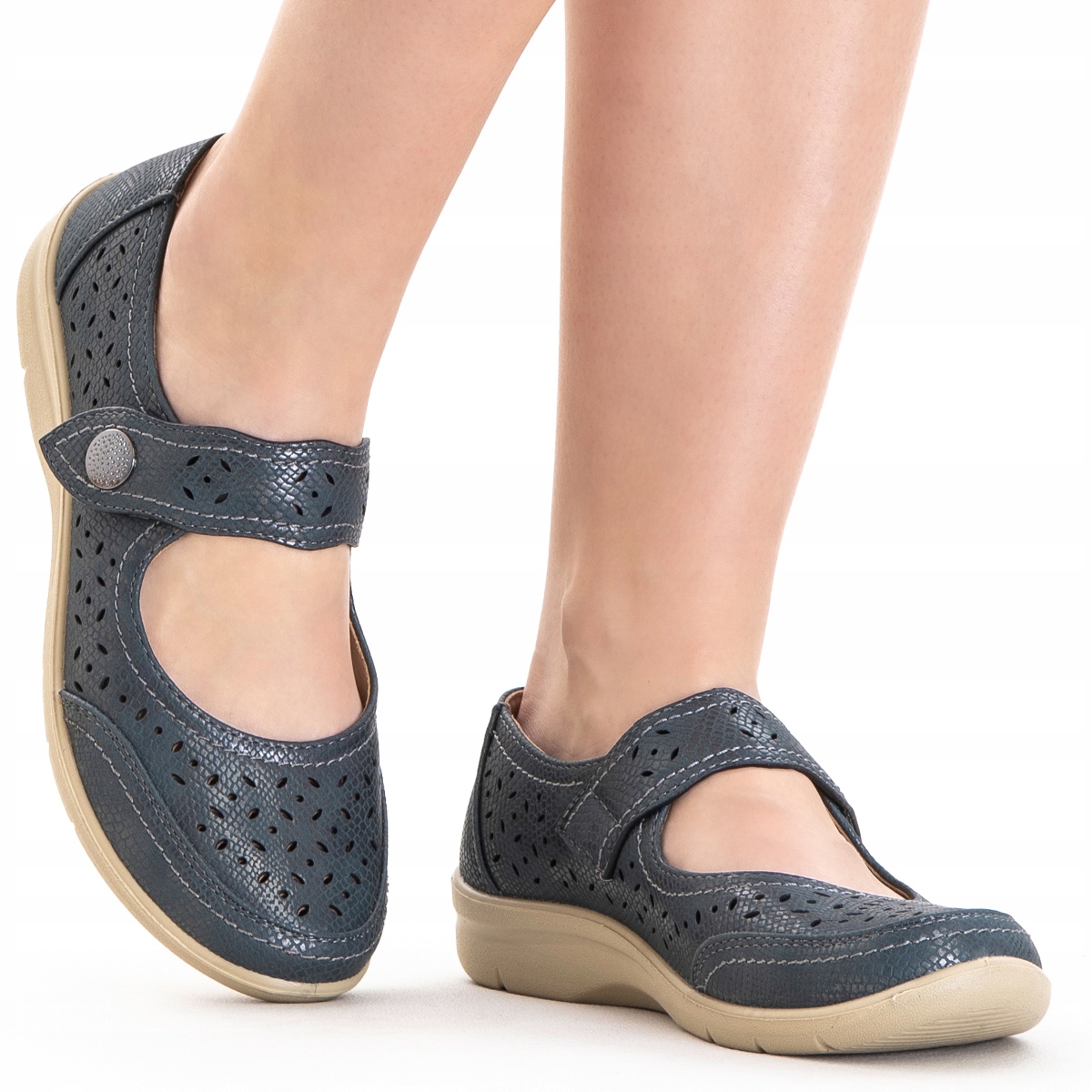 

Półbuty elastyczne wkł.SKÓRA lekkie Wojtyłko