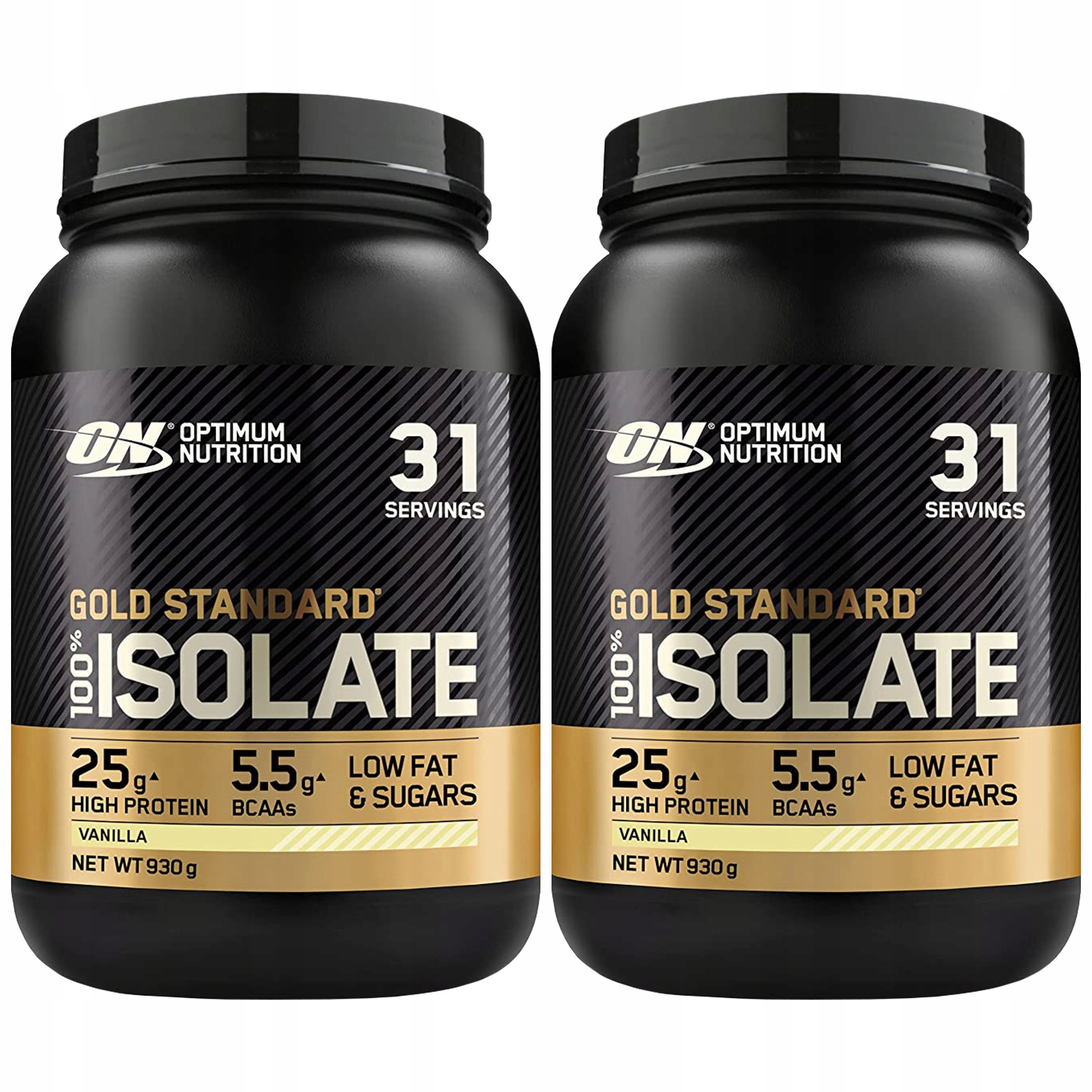 2x Protein Izolát Hydrolyzát 83% Protein 930 g Bcaa Optimum Nutrition
