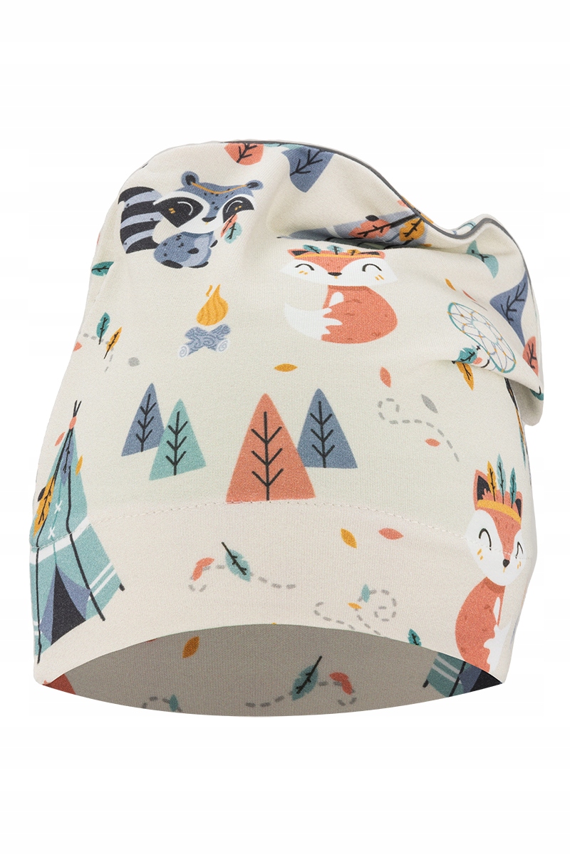 

Czapka elastyczna, bawełna, eko, M (40-48) liski