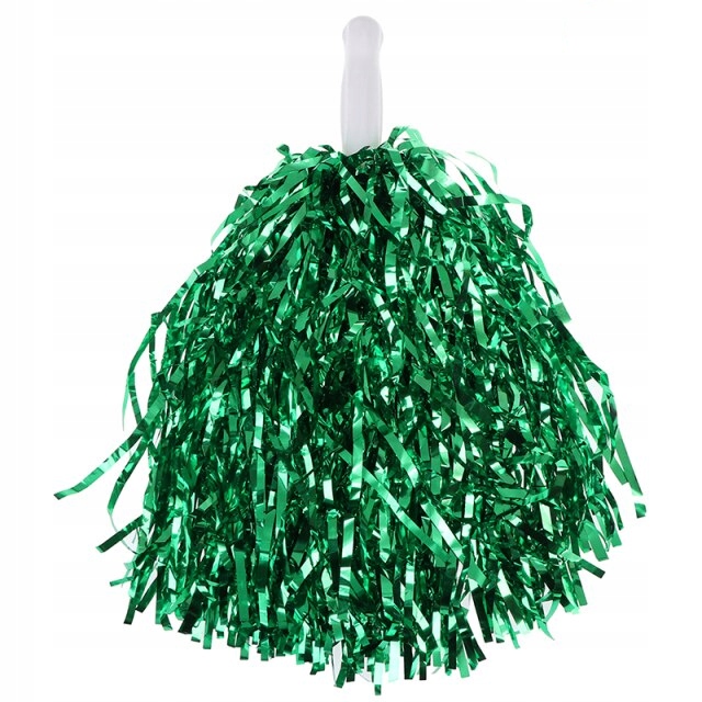 Pompon Cheerleaderki czirliderka pompony Zielony