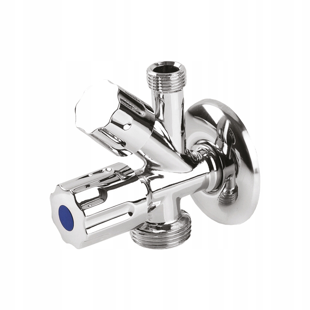 ZAWÓR KĄTOWY KOMBINOWANY 1/2x3/4x3/8 PERFEXIM