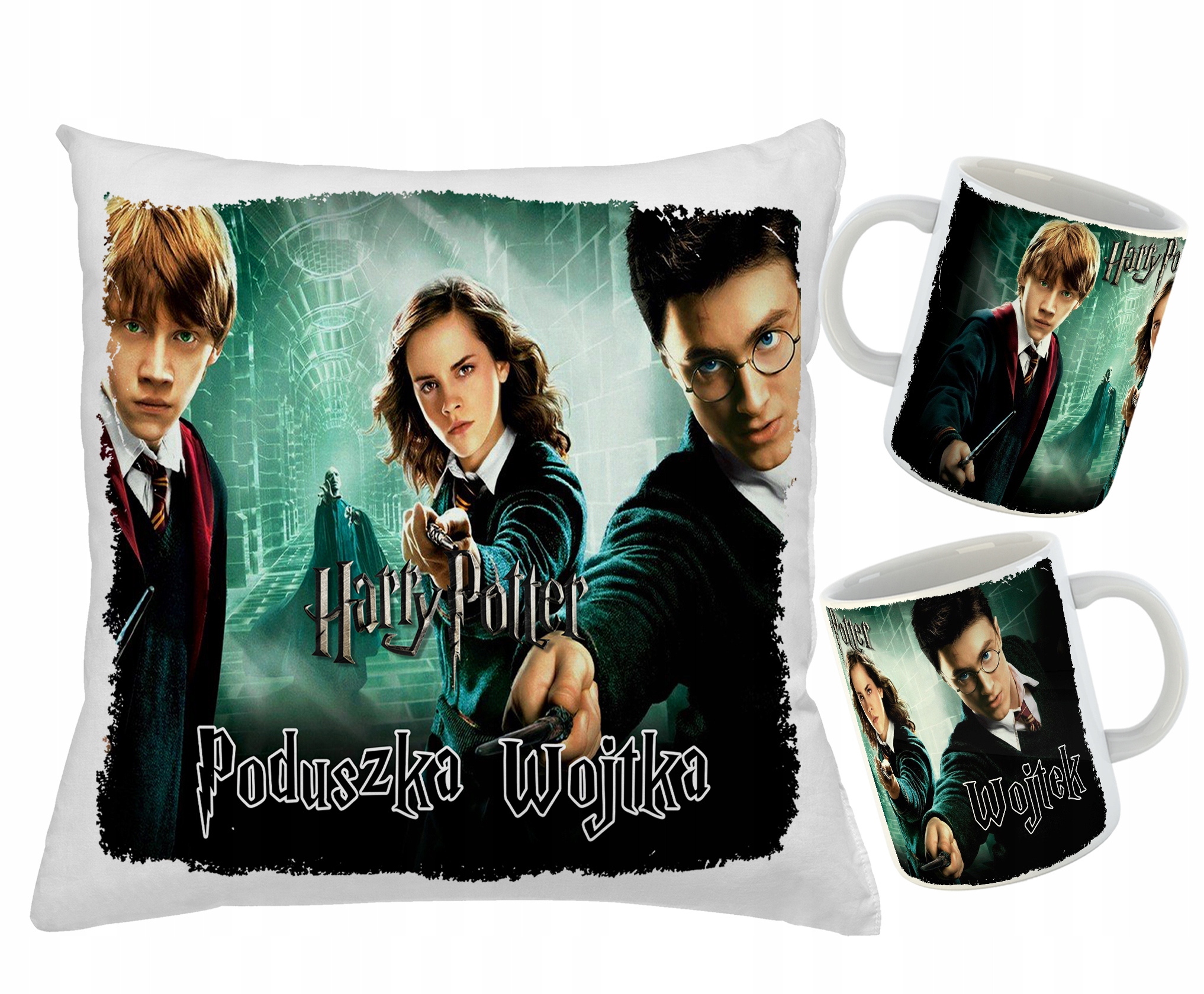 

Kubek Poduszka Harry Potter Imię fana
