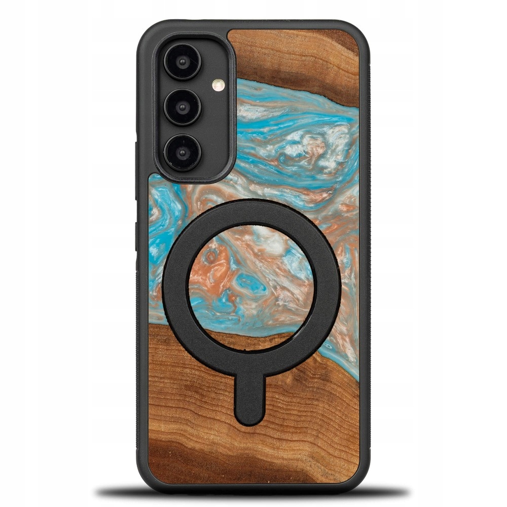 Pouzdro Bewood Unique pro Samsung Galaxy A54 5G Planety Saturn s MagSafe