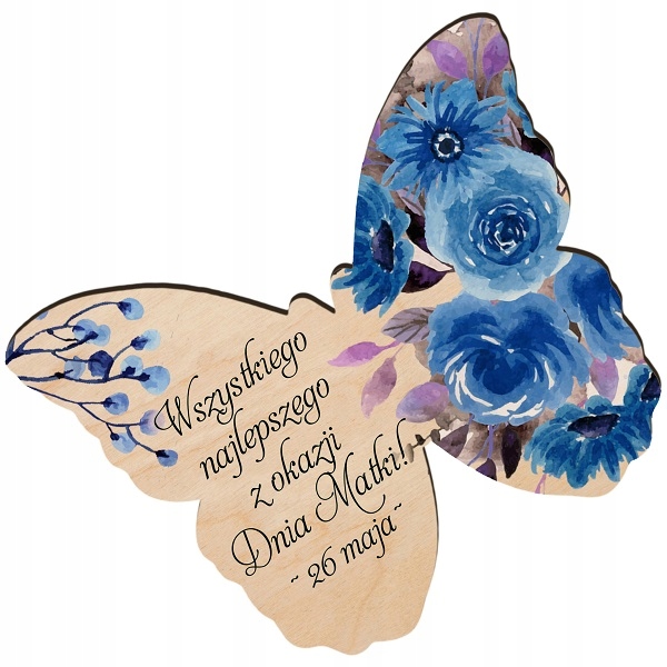 

Upominek dla mamy motyle magnesy na Dzień Matki