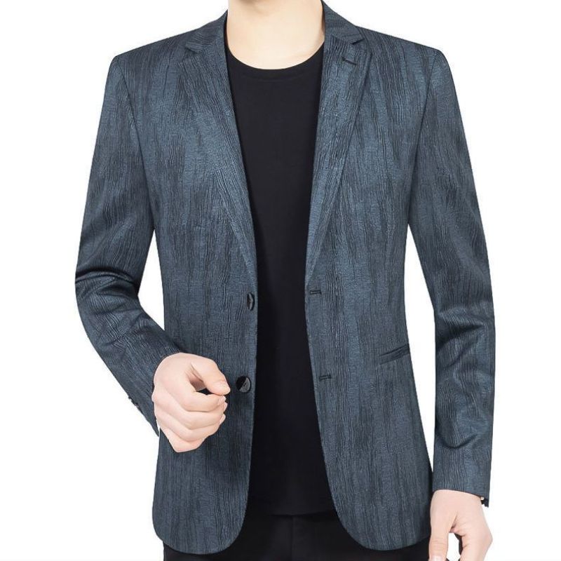 CASUAL MODNA MARYNARKA BIZNESOWA MĘSKA SLIM STYL Fason slim