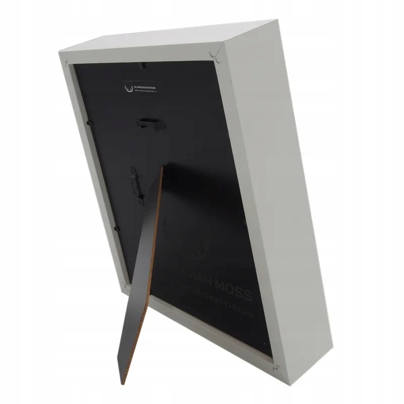 OBRAZ Z MCHU mech chrobotek mech płaski reniferowy w drewnianej ramie 23x28 Marka inna