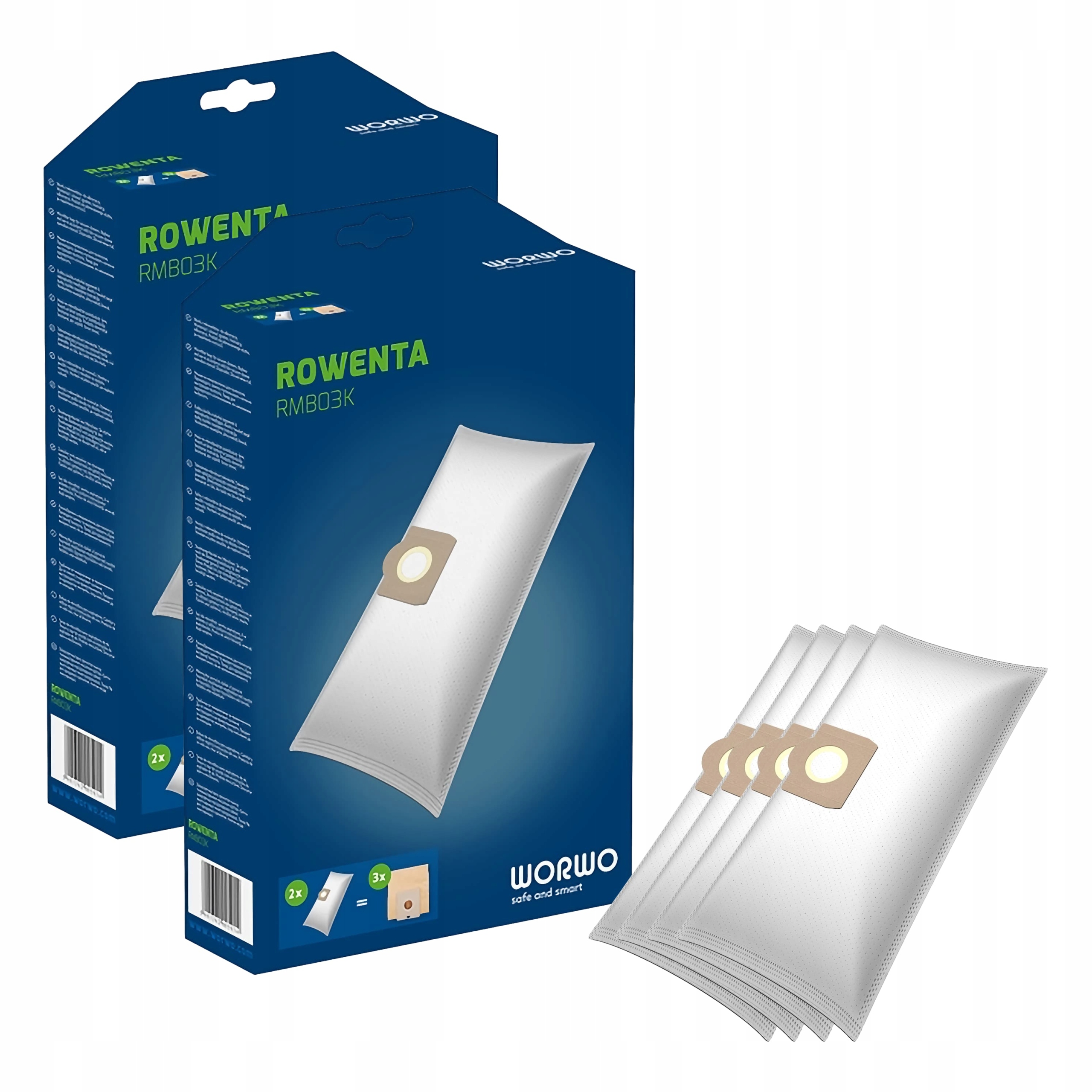 

Worek do odkurzacza syntetyczny RMB03K 4 szt.