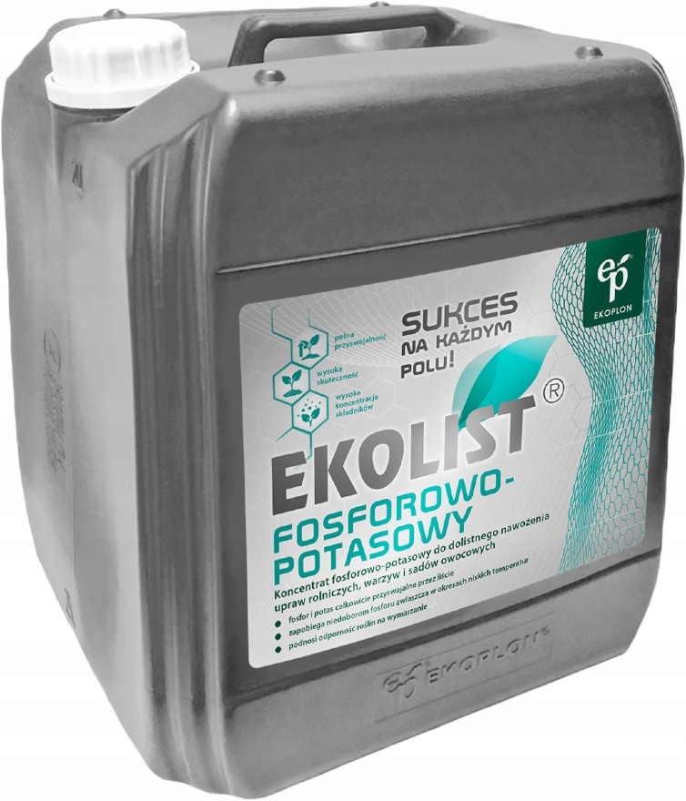 

Ekolist Fosforowo Potasowy 5L nawóz dolistny