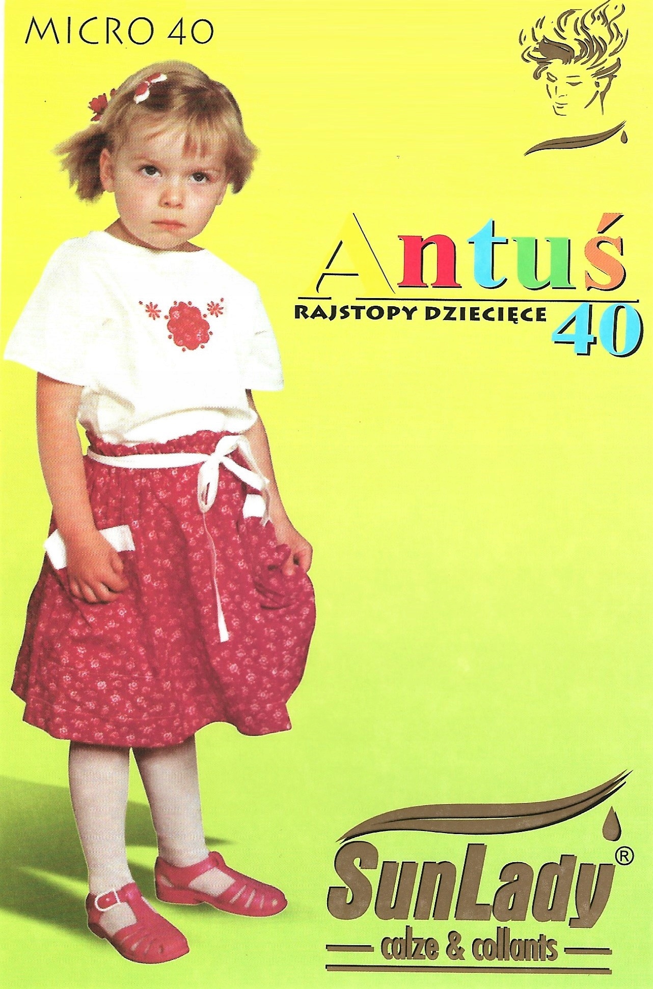 

Sun Lady rajstopki Antusie 40 den cienkie 128-134