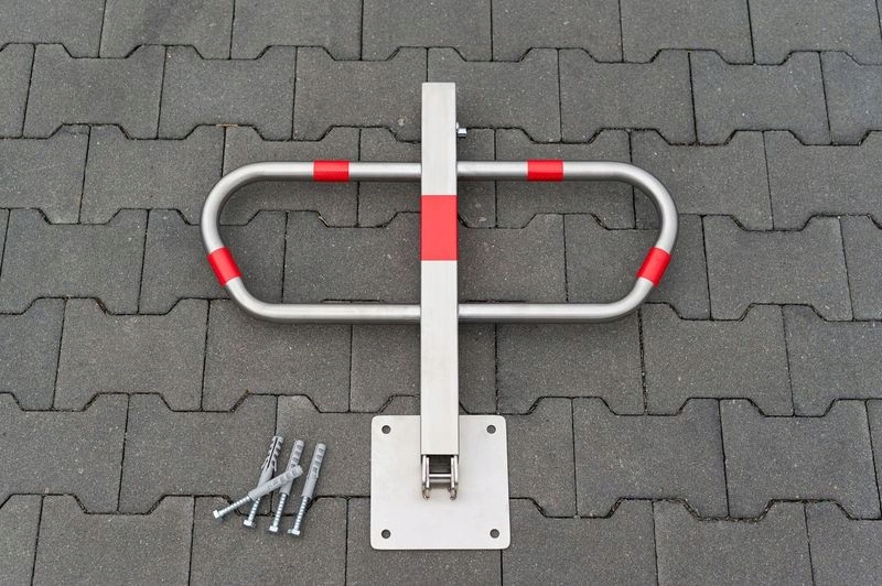 Parkovací zámek z nerezové oceli