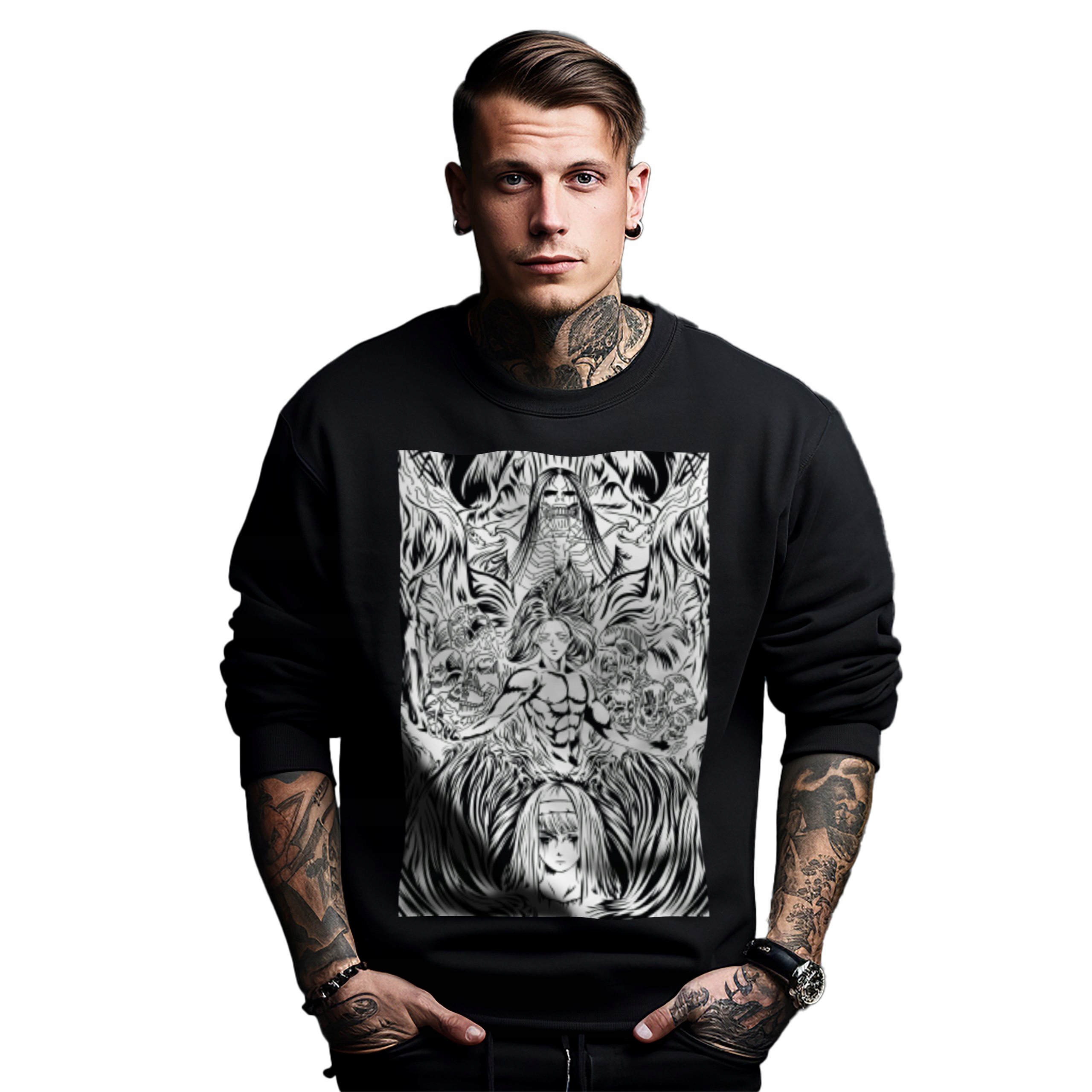 Mikina s potiskem Anime Series